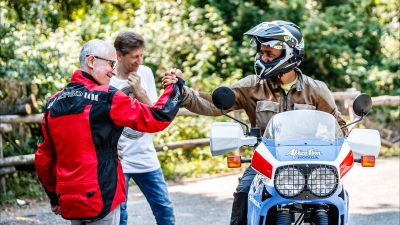 Honda Africa Twin 650 RD03: Test YoungTimer con Alberto Porta