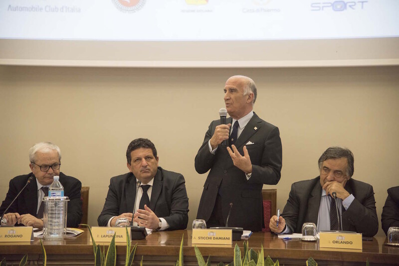 La 100th edizione della Targa Florio &egrave; stata presentata presso la sede ACI di Roma alla presenza del Sindaco di Palermo Leoluca Orlando, di quello di Cefal&ugrave; Rosario La Punzina, del Presidente dell&rsquo;ACI di Palermo Angelo Pizzuto e del Presidente di ACI Sport Marco Rogano