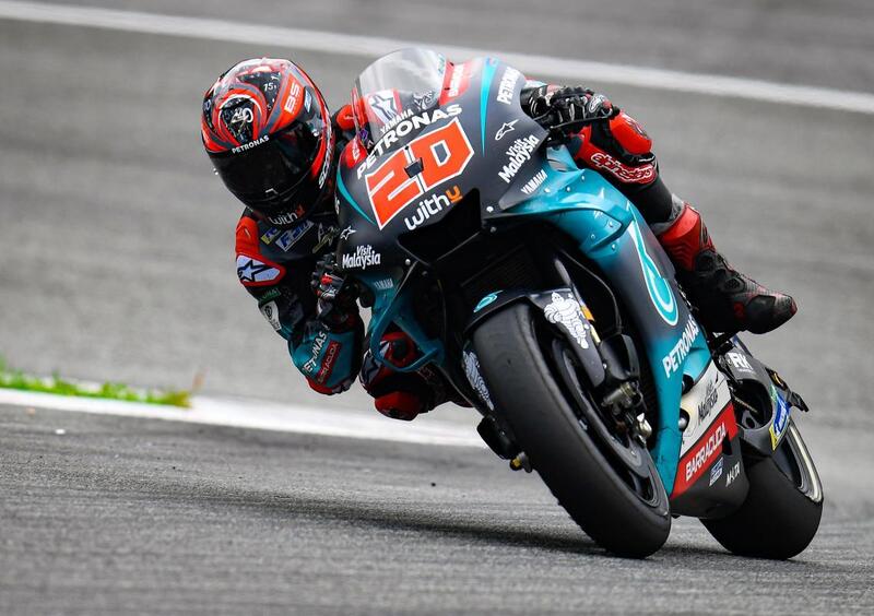 MotoGP 2019. Quartararo primo nelle FP1 a Silverstone