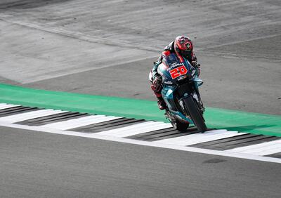 MotoGP 2019. Fabio Quartararo chiude in testa il venerdì a Silverstone