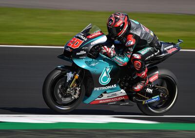 MotoGP 2019 a Silverstone. Fabio Quartararo è il più veloce nelle FP3