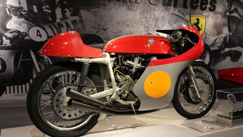 La MV Agusta 500 a 4 cilindri