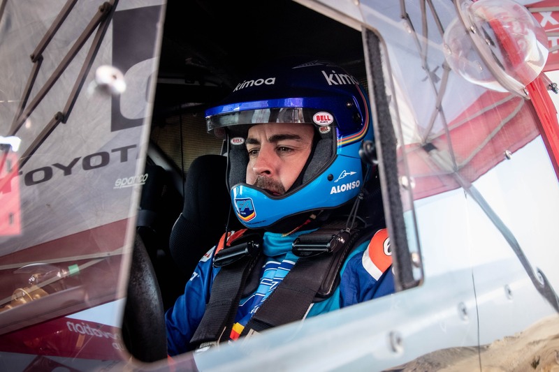 Dakar 2020: Alonso completa i test con Toyota