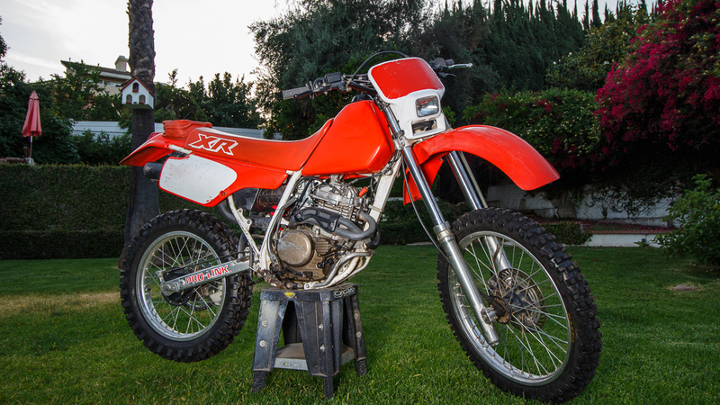 Ride in the USA. Il restauro di una XR 250