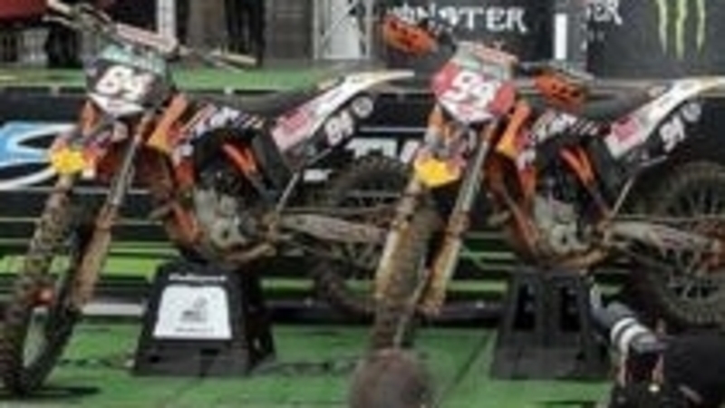 La KTM campione del mondo MX2