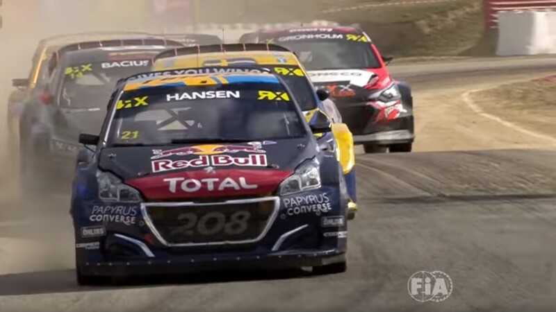 WRX-19. Francia Loheac. Il Ritorno di Timmy Hansen (Peugeot)