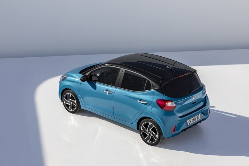 Linea sportiveggiante per la nuova Hyundai i10