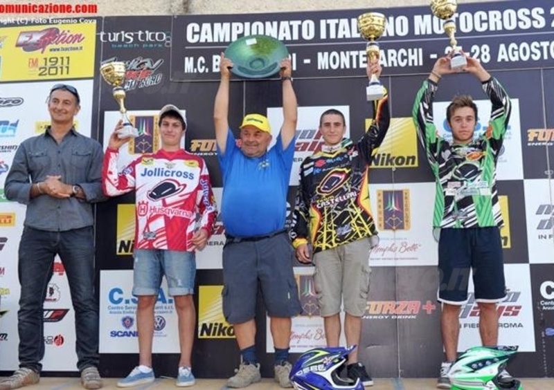 Simone Zecchina Campione Italiano della 125