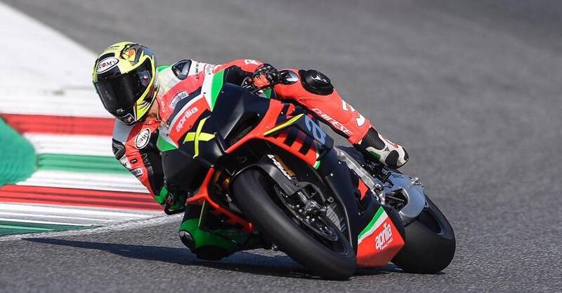 Max Biaggi e la RSV4-X: dopo gli anta, che fatica!