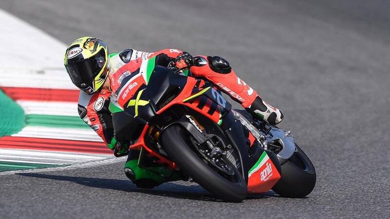 Max Biaggi e la RSV4-X: dopo gli anta, che fatica!