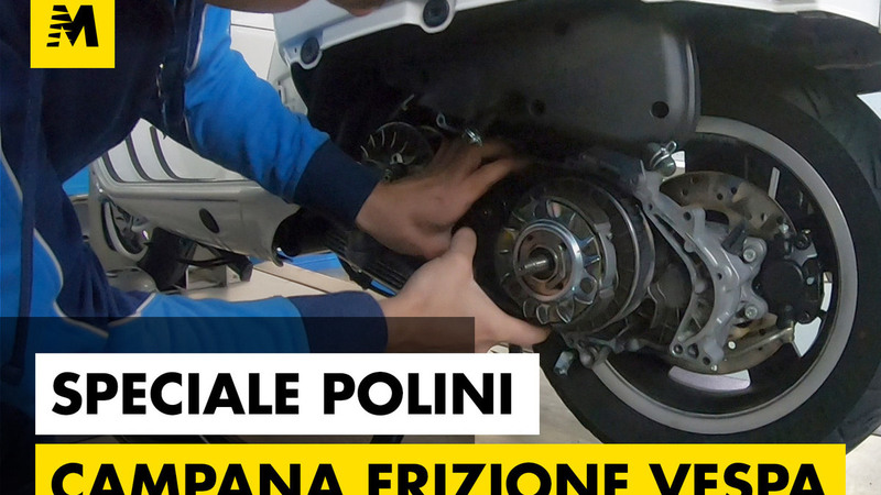 Polini. Come migliorare la frizione della Vespa GTS300. Puntata 4.