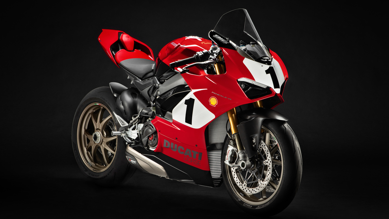 Ducati Panigale V4 25&deg; Anniversario 916 all&rsquo;asta per Carlin Dunne