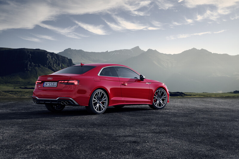 Il retro della Audi S5 TDI