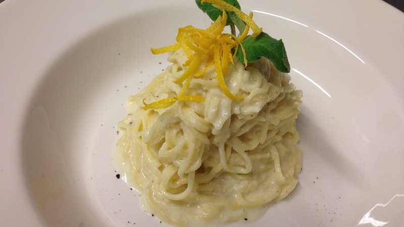 Le ricette di Guerini: tagliolini al limone