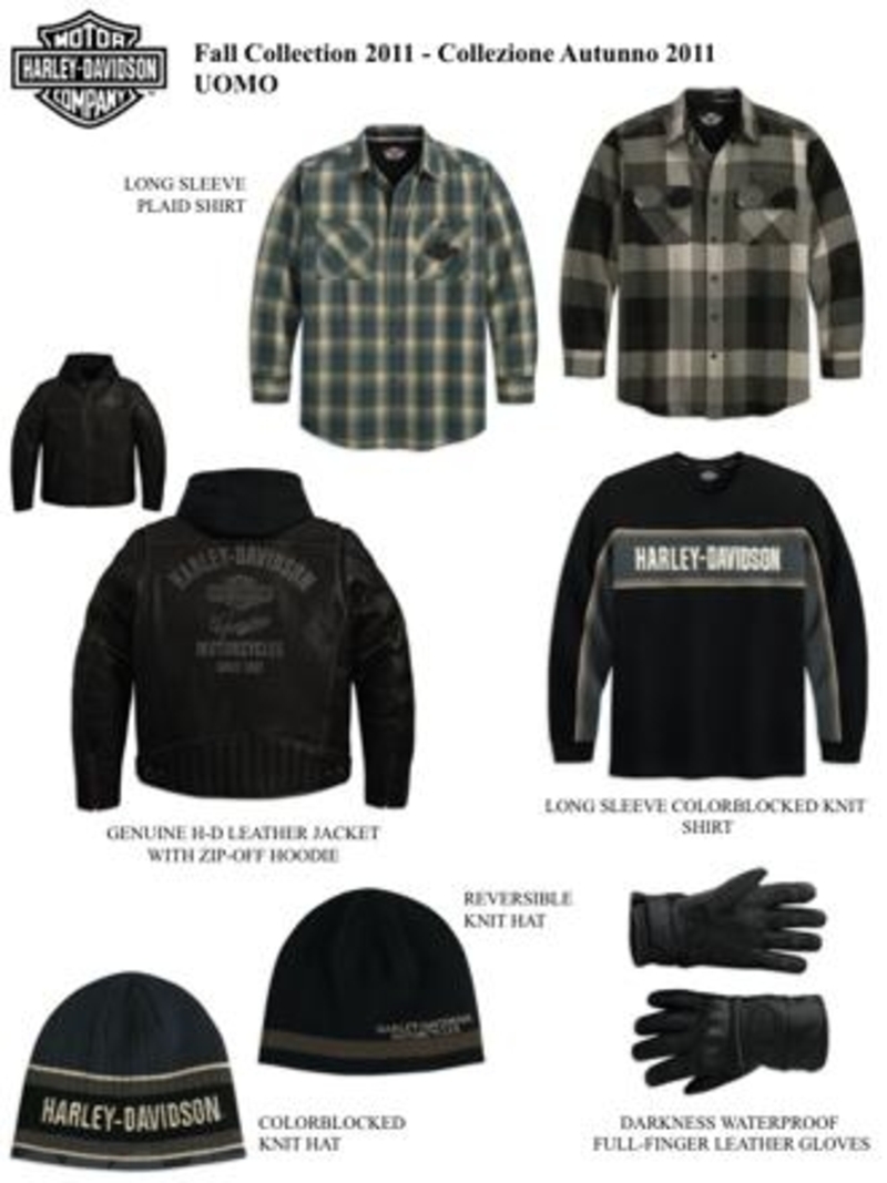 Nuova collezione Harley-Davidson per l&#039;autunno 2011