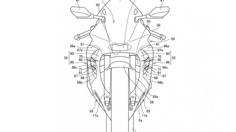 Honda CBR1000RR Fireblade. Arriva l&#039;aerodinamica attiva?