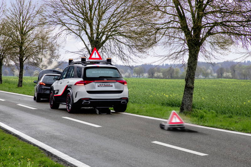 Mercedes ESF 2019: il triangolo &egrave; un robot
