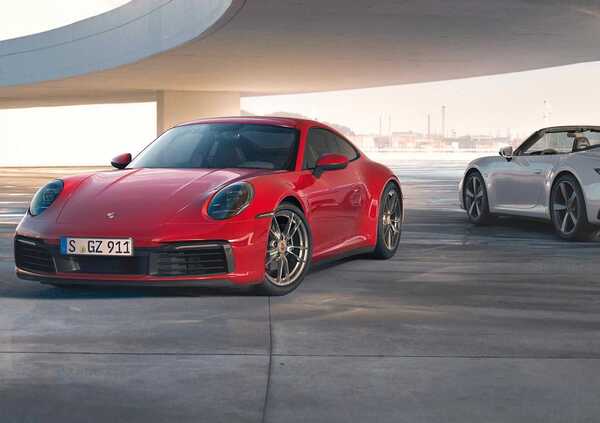 Porsche 911 Carrera 4 al Salone di Francoforte 2019