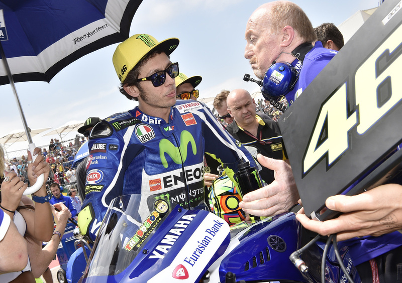 MotoGP 2016. Rossi: "Yamaha e Honda molto vicine"