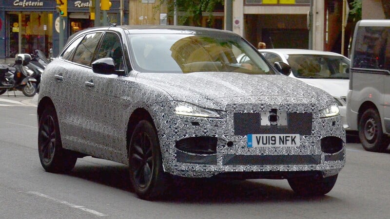 Jaguar F-Pace: in arrivo il restyling del SUV [Foto Spia]