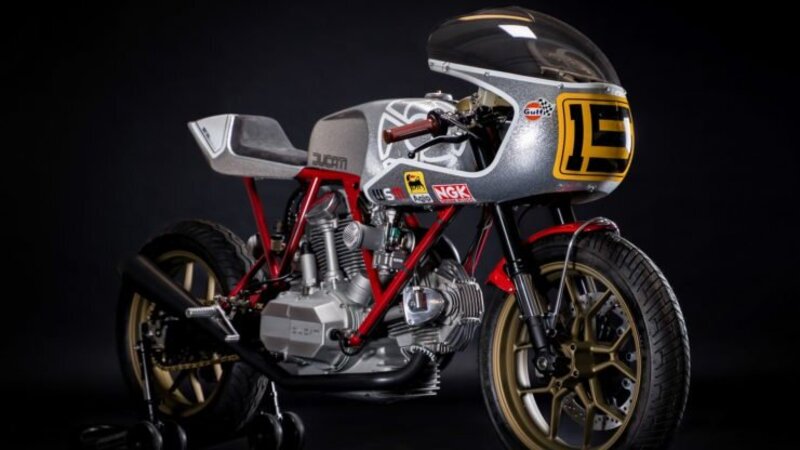 Walt Siegl Bedeveled: special da pista con motore &quot;carter quadri&quot; Ducati 900 SS