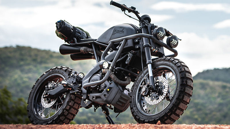 Yamaha XSR155: una scrambler ribelle per la Thailandia