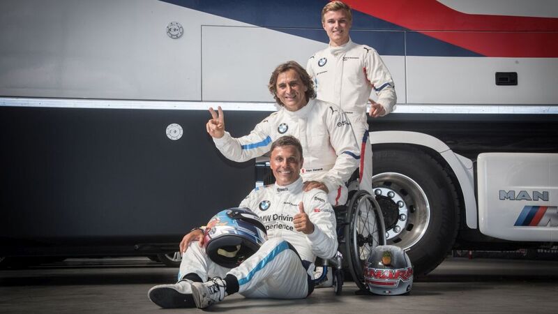 Alex Zanardi nell&rsquo;Italiano GT al Mugello