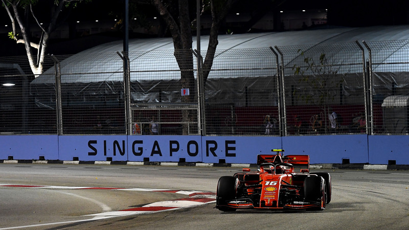 F1, GP Singapore 2019, Leclerc: &laquo;Pole incredibile&raquo;