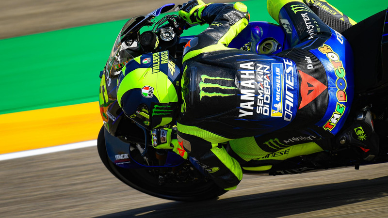 MotoGP 2019 ad Aragon. Valentino Rossi: &quot;Yamaha sorpresa positiva, ma il podio &egrave; blindato&quot;