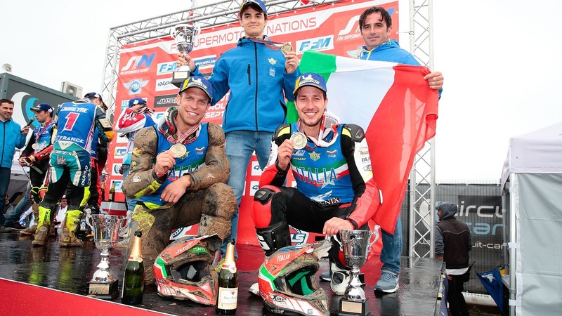 Supermoto Nazioni: Italia terza