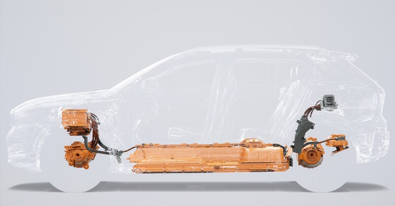 Volvo XC40 elettrica, il teaser in attesa del debutto