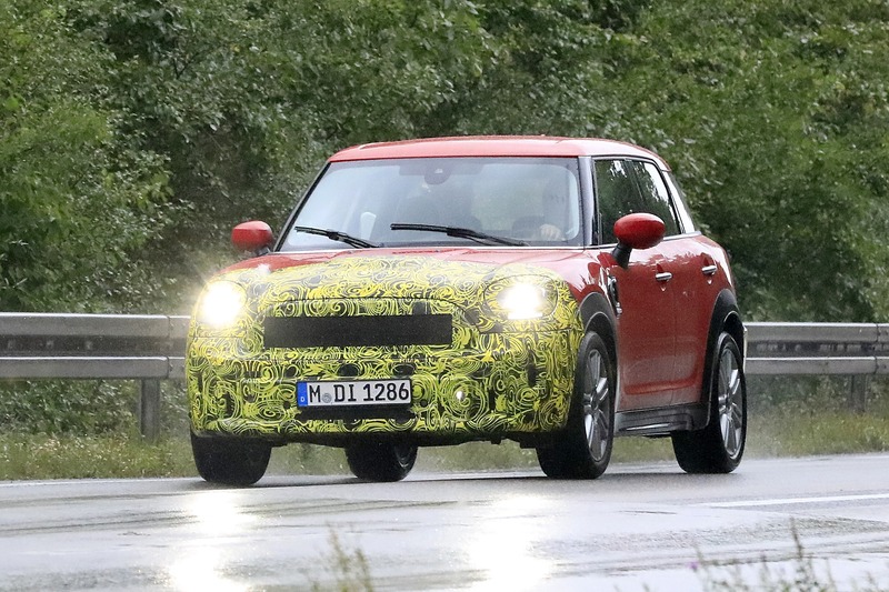 Mini Countryman restyling, le foto spia