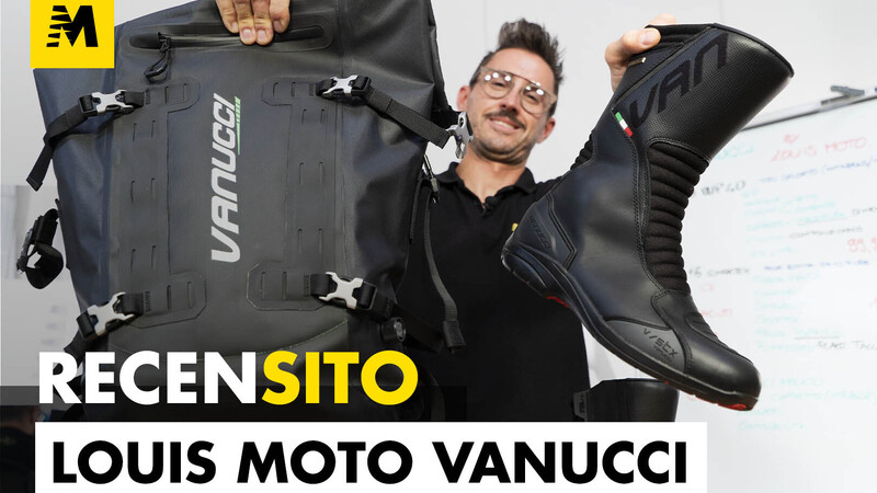 Vanucci by Louis Moto. Zaino, stivali e guanti per un lungo viaggio o per tutti i giorni. Recensito