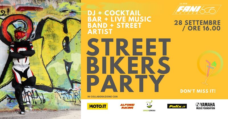 Fani Motors: Street Bikers Party sabato 28 a Firenze