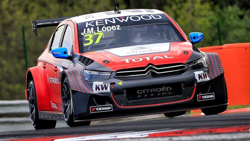 WTCC 2016, Ungheria, Main Race: vince L&oacute;pez