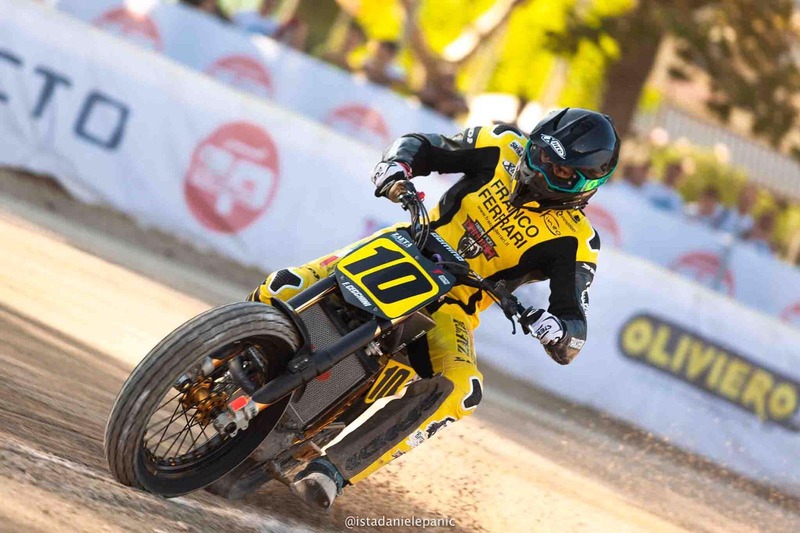 Zaeta campione del mondo Flat-Track