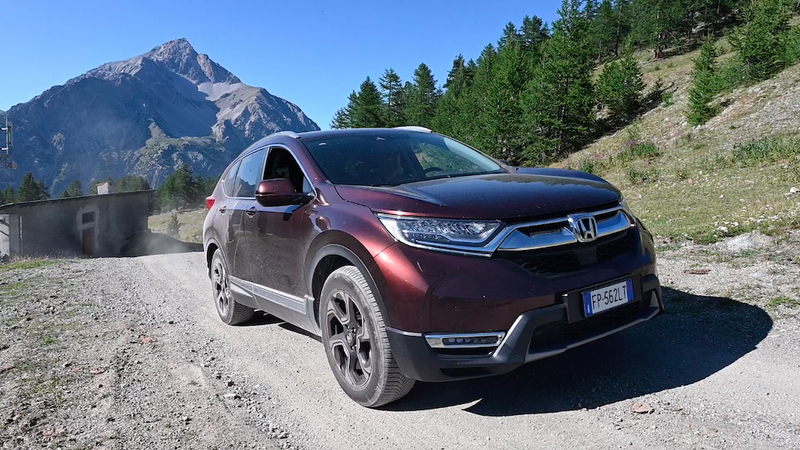 Sui Monti della Luna con la Honda CR-V 4X4