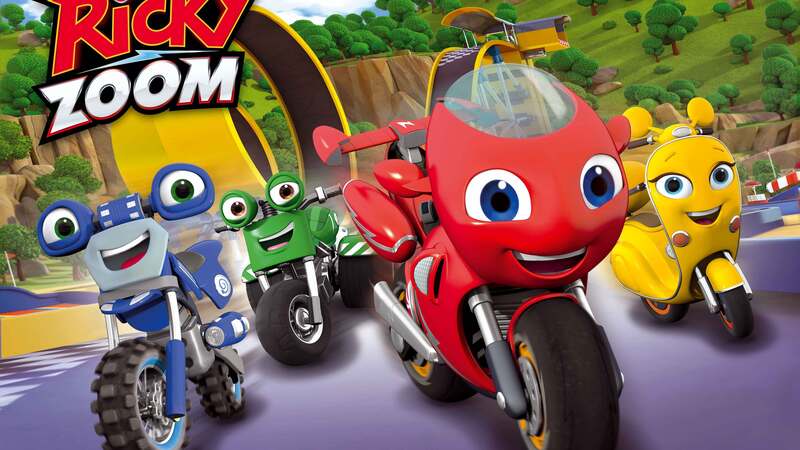 Le moto arrivano su RAI Yoyo con &quot;Ricky Zoom&quot;