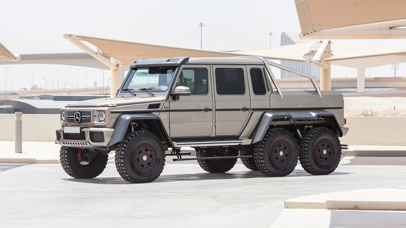 Mercedes-Benz G 63 AMG 6&times;6: all&#039;asta il mostro a sei ruote