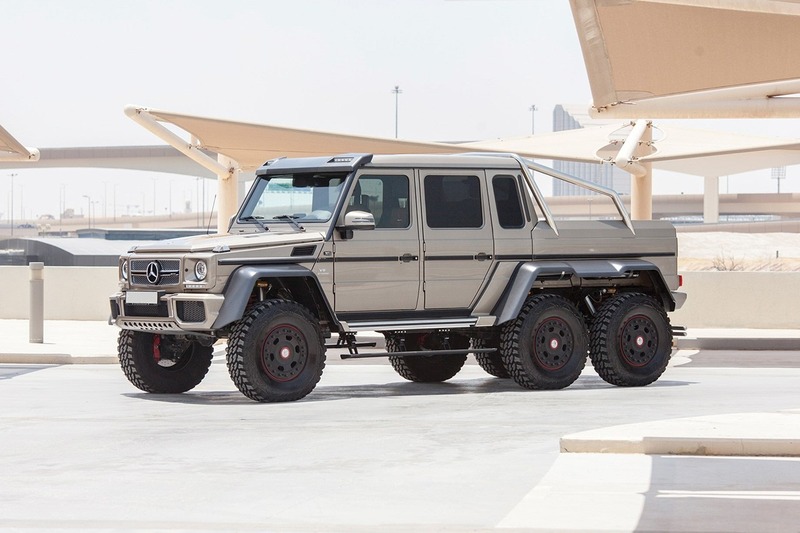 Mercedes-Benz G 63 AMG 6&times;6: all&#039;asta il mostro a sei ruote