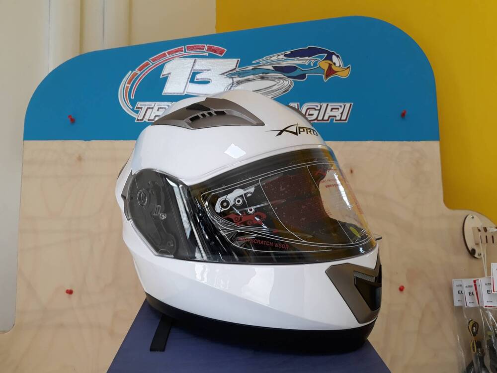 CASCO INTEGRALE WHITE EDITION A-PRO