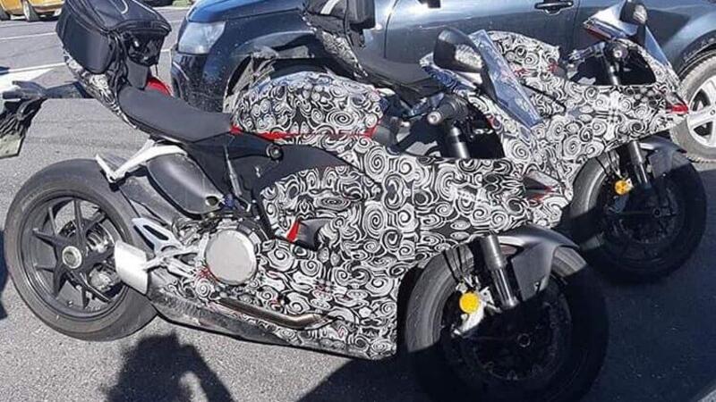 Nuova Ducati Panigale 959 2020, foto spia