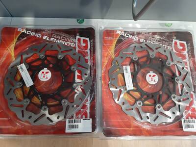 DISCHI BRAKING NUOVI A MARGHERITA WK076 L+R