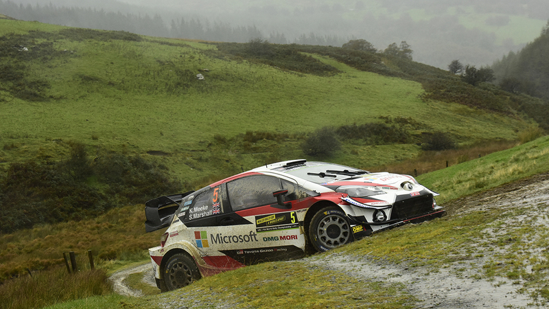 WRC 2019 Galles. La prima Tappa &egrave; di Ott Tanak (Toyota)