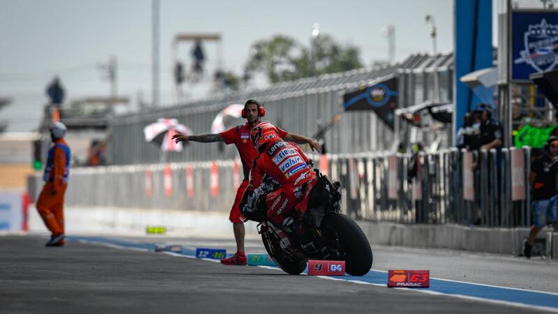 MotoGP in Thailandia. Andrea Dovizioso: "Marquez ha stracciato tutti"