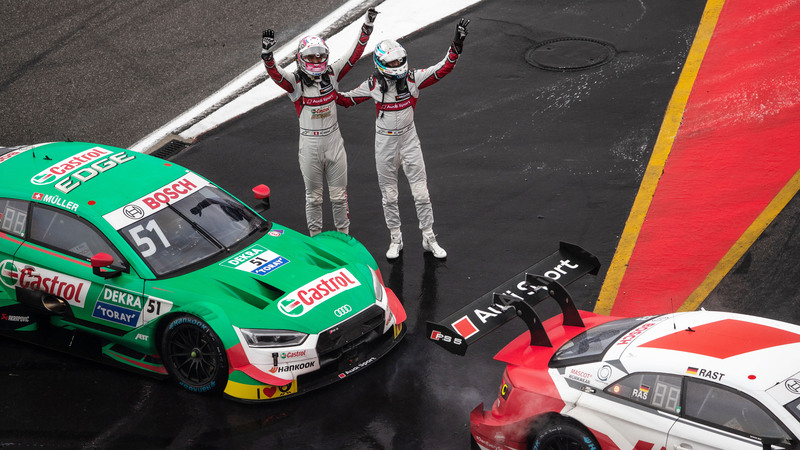 DTM 2019, A Hockenheim M&uuml;ller svetta in Gara 2 ed &egrave; vicecampione