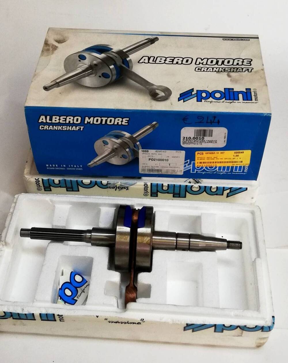 Albero Motore Polini Yamaha Malaguti Aprilia Polini Motori (2)