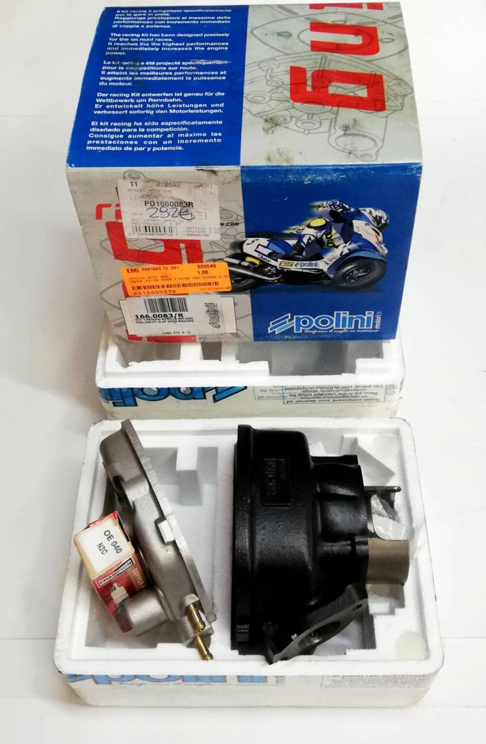 Kit Polini Corsa D.47 Yamaha Malaguti Aprilia H2O Polini Motori