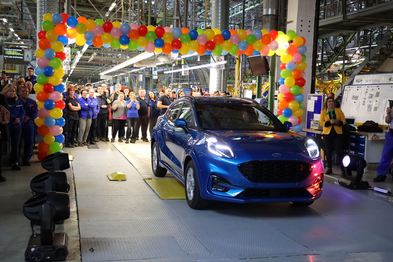 Sfornata la prima Ford Puma in Romania