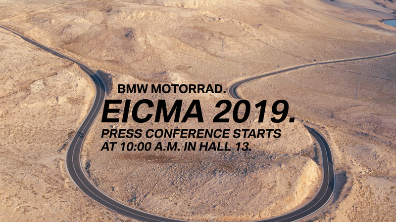 EICMA 2019: BMW svela le novit&agrave; in diretta Facebook